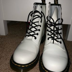 White Dr. Martens